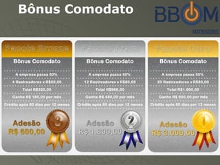 Bônus Comodato
 