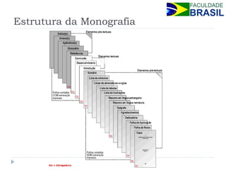 Estrutura da Monografia  
