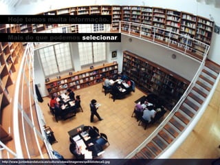 Hoje temos muita informação.

   Mais do que podemos selecionar.




http://www.juntadeandalucia.es/cultura/cdaea/imagenes/qsBibliotecaG.jpg
 