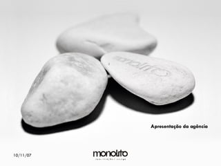Apresentação da agência 05/28/09 