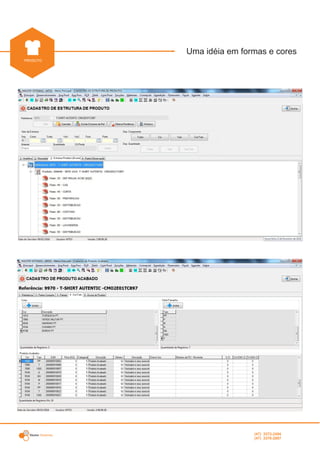 Master Sistemas
Uma idéia em formas e cores
PRODUTO
(47) 3372-2494
(47) 3376-2687
 