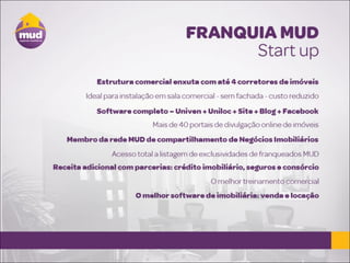 Franchising MUD Negócios Imobiliários