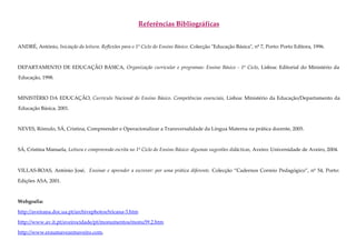 A nossa Planificação de DLP