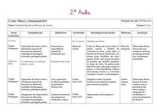 A nossa Planificação de DLP