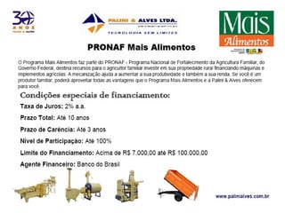 Pronaf Mais Alimento
 