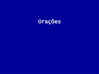 Orações 