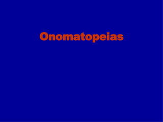 Onomatopeias 