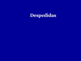 Despedidas 