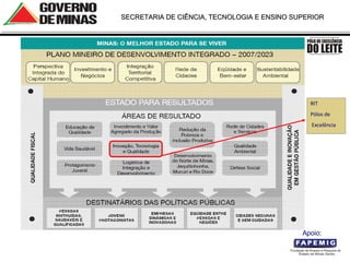 RIT  Pólos de Excelência Apoio:  
