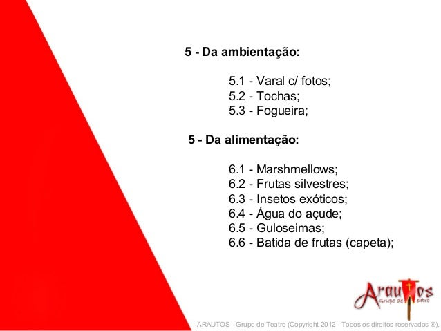 Sarau - Arautos Grupo de Teatro