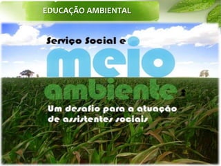 EDUCAÇÃO AMBIENTAL
 