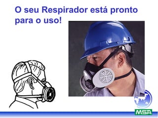 O seu Respirador está pronto
para o uso!
 