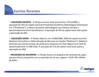 Apresentação - Release 3T08