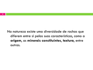 ApresentaçãO   Rochas Testemunhos Da Actividade Da Terra