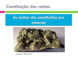 ApresentaçãO   Rochas Testemunhos Da Actividade Da Terra