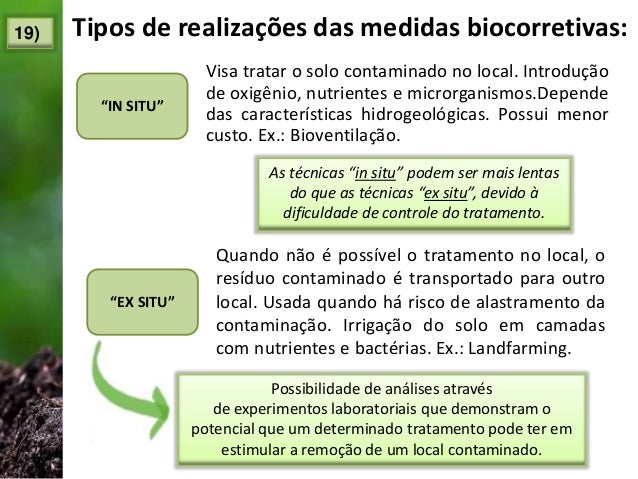 Apresentação seminário biorremediação