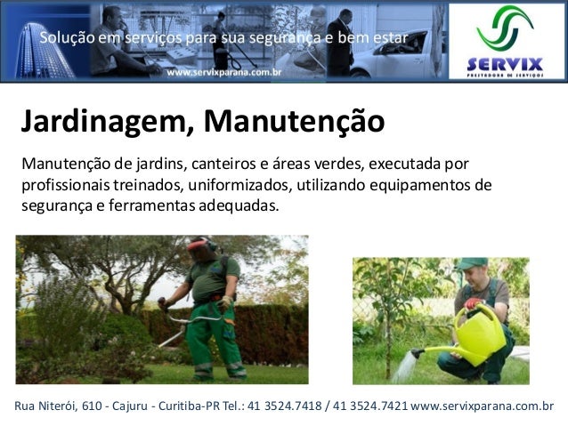 Apresentação Servix Prestadora de Serviços
