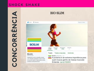CONCORRÊNCIA
S H O C K S H A K E
BIO SLIM
 