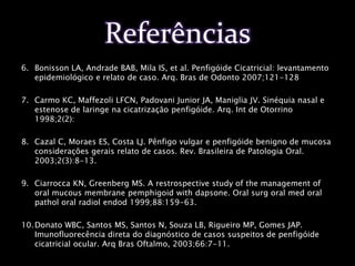 Bochecho de 2ml de elixir de Dexametasona (0,5mg) 04 vezes ao dia, com indicação para sistêmico em caso de evolução (múltiplas lesões). CASO CLÍNICO – 1TratamentoProtocolo Terapêutico em Episódios de Aspecto Crônico (lesões isoladas):