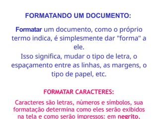 Guia Completo para Usar e Formatar Documentos no Microsoft Word | PPTX
