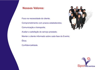 Apresentação Spot Eventos