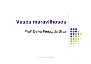 Instituto de Psicologia e Acupuntura 1
Vasos maravilhosos
Profº Delvo Ferraz da Silva
 