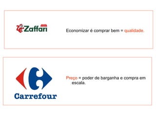 Economizar é comprar bem =  qualidade. Preço  = poder de barganha e compra em escala. 