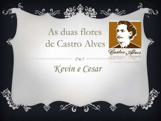  As duas flores de Castro Alves      Kevin e Cesar 