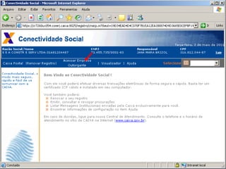 CERTIFICADO DE PESSOA JURÍDICA ACESSANDO O APLICATIVO 