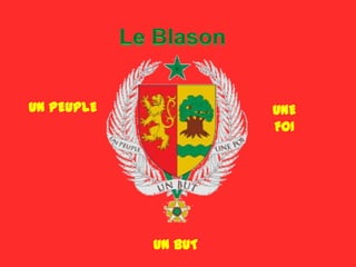 UN PEUPLE            UNE
                     FOI




            UN BUT
 