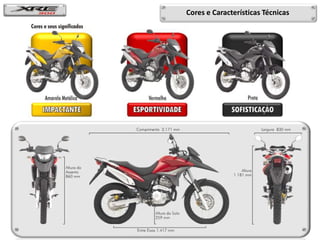 Cores e Características Técnicas
 
