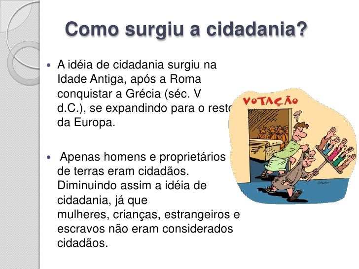 Cidadania e democracia
