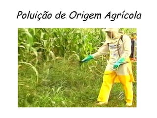 Poluição de Origem Agrícola
 