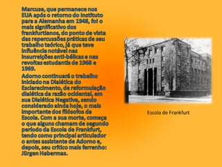 Escola  de Frankfurt 