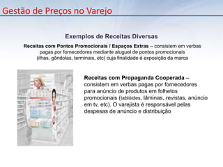     Manter uma postura flexível em relação às margens brutas determinadas para cada linha de produtos, de modo a poder aumentar a rotatividade de produtos que não estejam correspondendo à expectativa; 