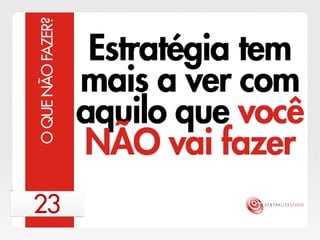 Centralize Studio - Estratégia 2013