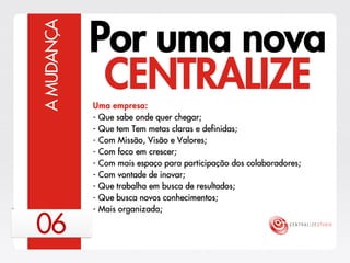 Centralize Studio - Estratégia 2013