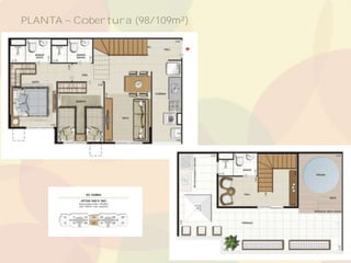 PLANTA Cobertura (98/109m²)
 