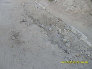 Fotos dos buracos nas ruas de Agrestina