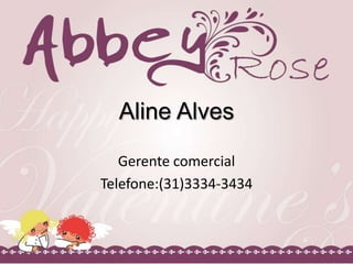 Aline Alves
Gerente comercial
Telefone:(31)3334-3434

 