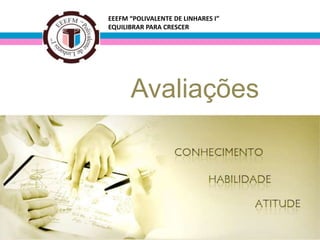 EEEFM “POLIVALENTE DE LINHARES I”
EQUILIBRAR PARA CRESCER

Avaliações

 