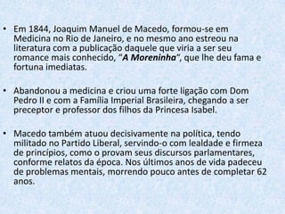 Análise Literária do Livro "A Moreninha" de Joaquim Manuel Macedo