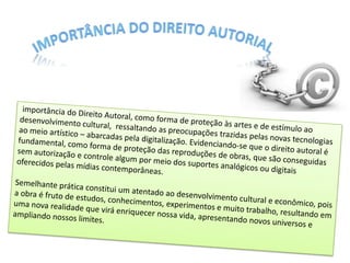 Direitos Autorais
