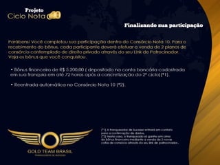 Apresentação Consórcio Nota 10