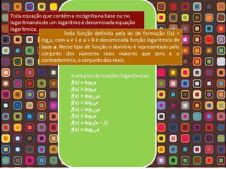 Função Logarítmica