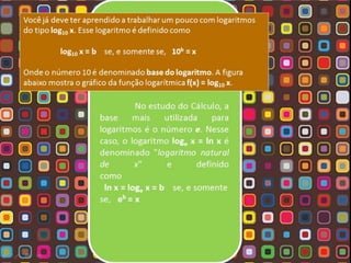 Função Logarítmica