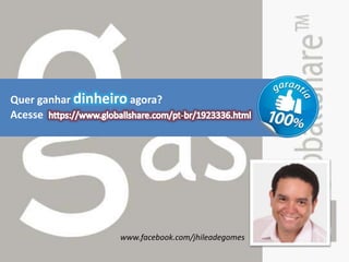 Quer ganhar dinheiro agora?
Acesse
www.facebook.com/jhileadegomes
 