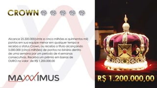 Nova Apresentação Maxxximus - Nova Logo