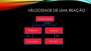 VELOCIDADE DE UMA REAÇÃO