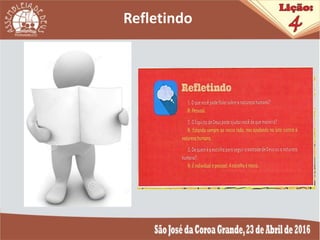 Refletindo
 